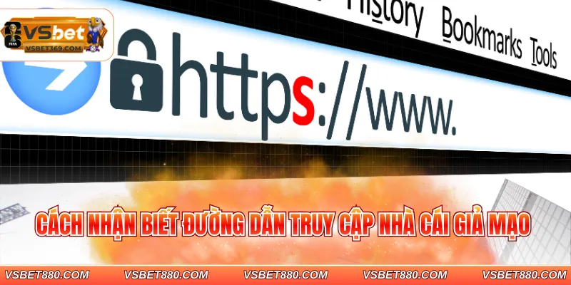 Cách nhận biết đường dẫn truy cập nhà cái giả mạo