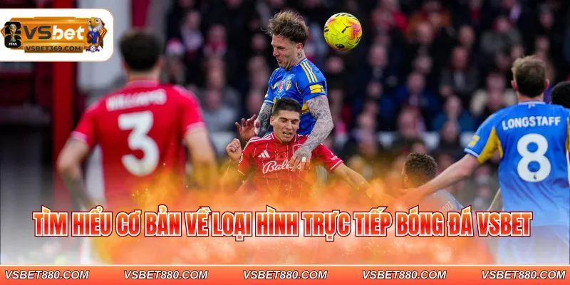 Tìm hiểu cơ bản về loại hình trực tiếp bóng đá VSBET