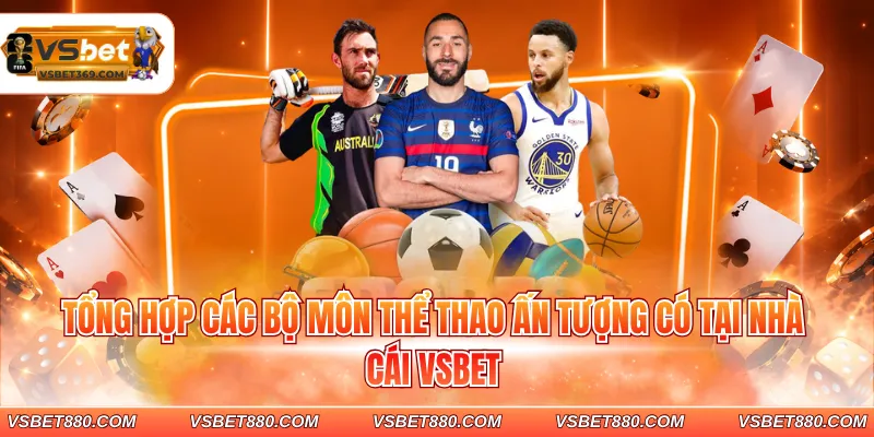 Tổng hợp các bộ môn thể thao ấn tượng có tại nhà cái VSBET